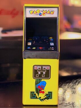 Mini Pac Man Arcade Machine - Man Cave Decor